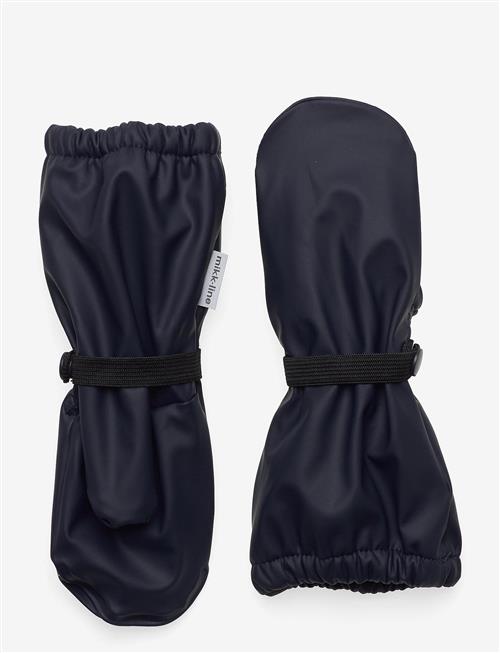 mikk-line | Pu Rain Mittens W. Fleece | 98/104