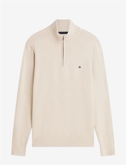 Tommy Hilfiger | Essential Cotton Zip Mock | M