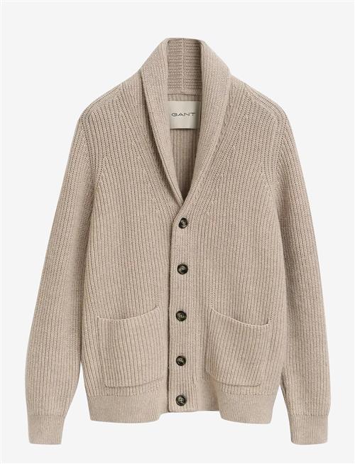 Gant | Wool Blend Shawl Collar Cardigan | XL
