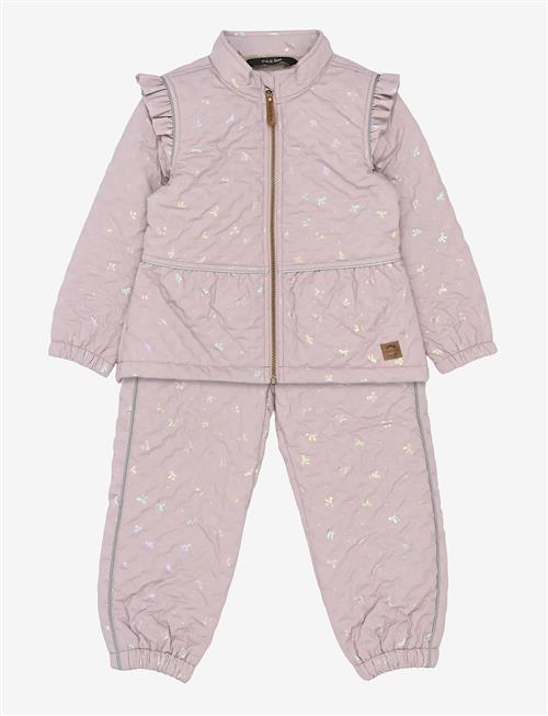 mikk-line | Thermal+ Frill Set Aop | 92