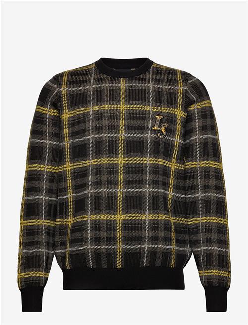 Lyle & Scott | Ribbed Jacquard Tartan Crew Neck | XXL