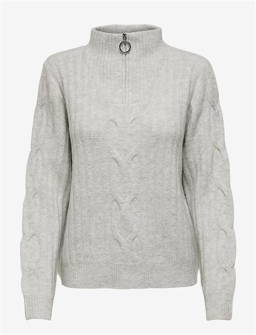 JDY | Jdyandrea L/S Zip Cable Pullove Knt Noos | M