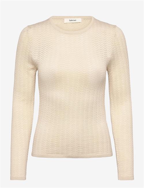 Selected | Slfnaja Tight Ls Knit O-Neck | XL