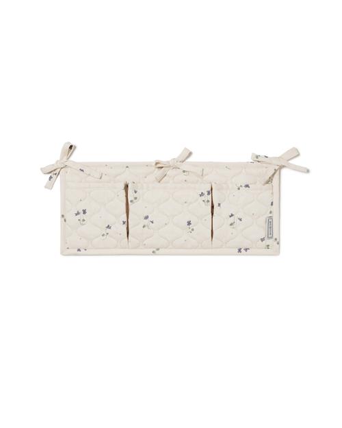 garbo&friends Satin Quilted Bed Pocket Viola Viola One Size  Beige  One Size  unisex