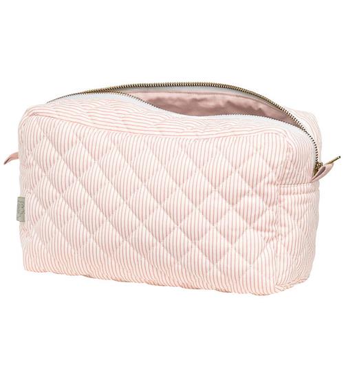 Cam Cam Toilettaske - Stor - Quiltet - Classic Stripes Rose