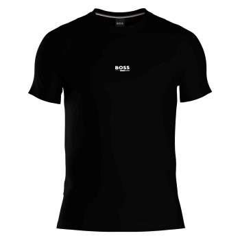 Se BOSS Classic T ShirtRN Slim Fit Sort bomuld X-Large Herre hos Timarco