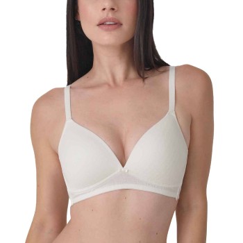 sassa BH Bamboo Jacquard Padded Soft Bra Benhvid viskose A 75 Dame