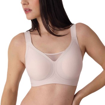 sassa BH Bonded Micro Non-Wired Bra Beige B/C 75 Dame