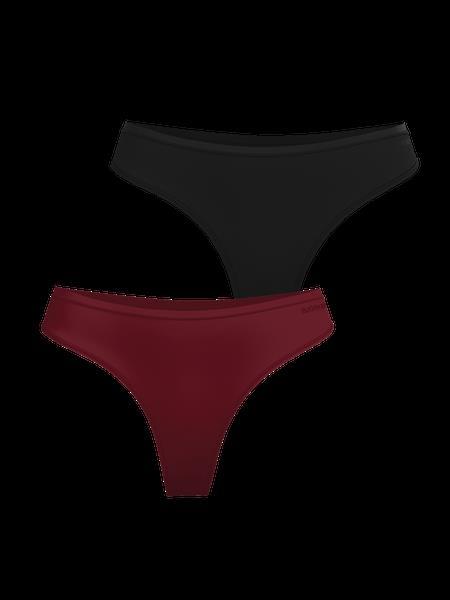 Björn Borg Comfort Thongs 2-pack Sort, XS