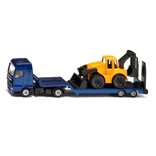 Siku MAN Truck with Excavator, 1:87 Blue One Size  Blå  One Size 3+ Years unisex