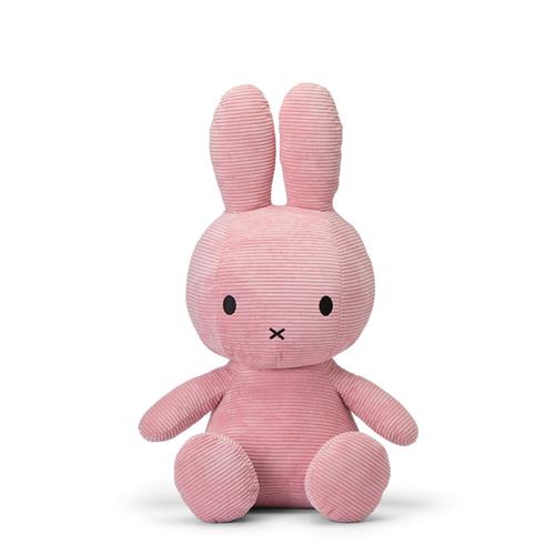 Bon Ton Toys Miffy ECO Corduroy 70 Cm Pink  Pink 70 cm  Lyserød  70 cm  unisex