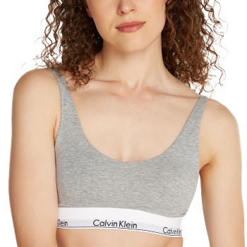 Calvin Klein BH 3P Modern Cotton Lightly Lined Bralette Grå X-Large Dame