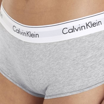 Calvin Klein Trusser 3P Modern Cotton Short Gråmelerad Small Dame