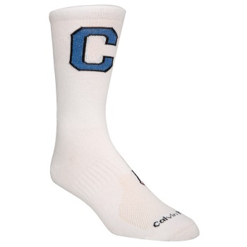 Calvin Klein Strømper 2P Omer Jeans Varsity Patch Socks Hvid Str 40/46 Herre