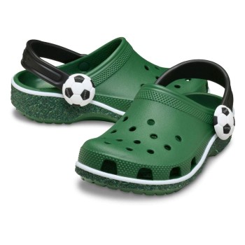 Crocs Classic Kids Soccer Turf Clog Grøn US C11 (EU 28-29)