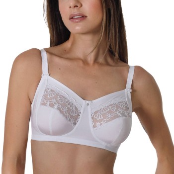sassa BH Classic Full Cup Soft Bra Hvid polyamid D 95 Dame