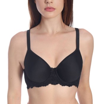 sassa BH Classic Lace Spacer Bra Sort polyamid E 90 Dame