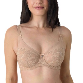 sassa BH Well Being Underwired Bra Sand polyamid E 85 Dame