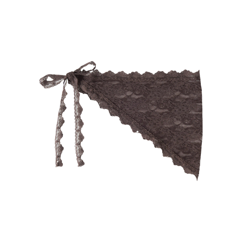 NAME IT Tørklæde Rebecca Chocolate Plum