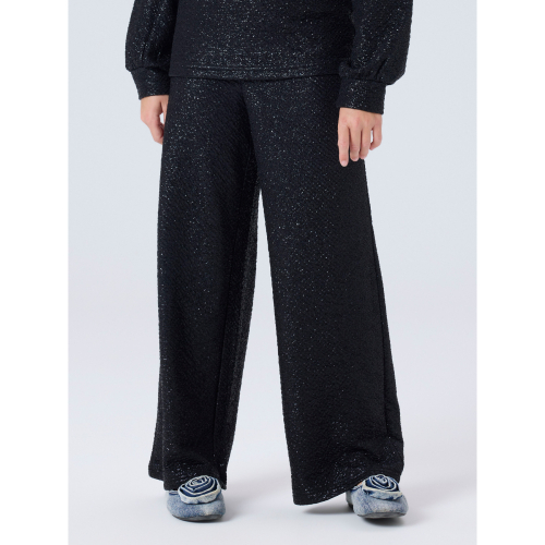 NAME IT Glimmer Wide Bukser Risine Black