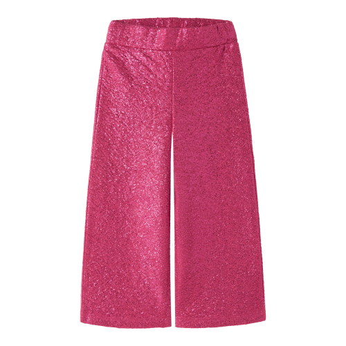 NAME IT Glimmer Wide Bukser Risine Pink Yarrow