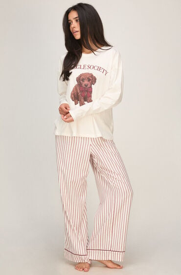 Hunkemöller Pyjama Set Viscose Hvid
