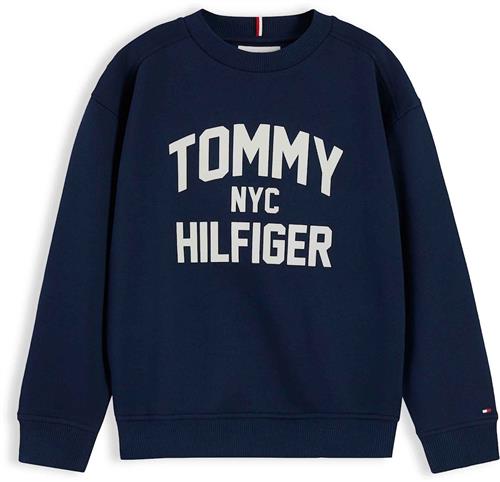 Tommy Hilfiger Brand Love Sweatshirt Dark Blue  Dark Blue 6 Y  Blå  6 år  unisex