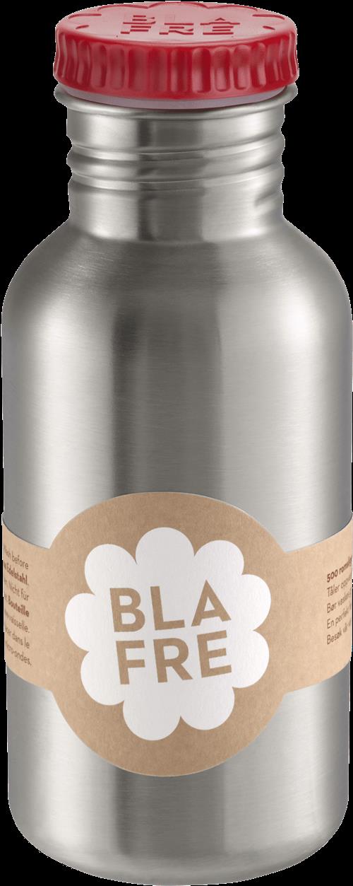 Blafre Vandflaske I Rustfrit Stål, 500 Ml Red  Red One Size  Rød  One Size  unisex