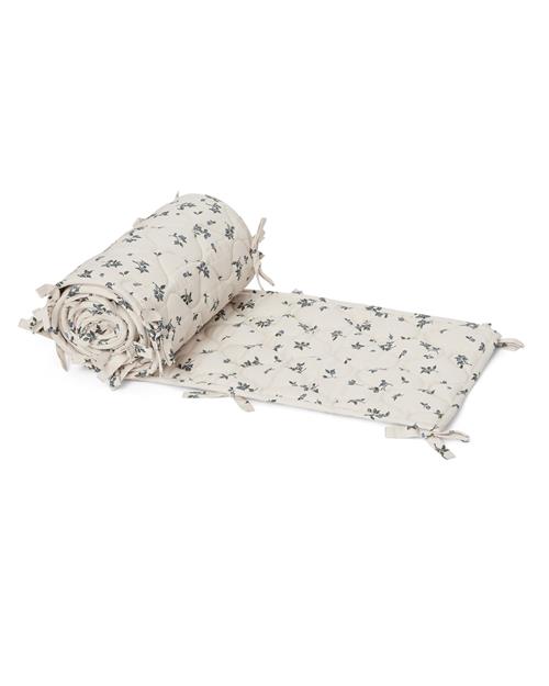 garbo&friends Vatteret Sengekant Blueberry  Blueberry One Size  Beige  One Size  unisex