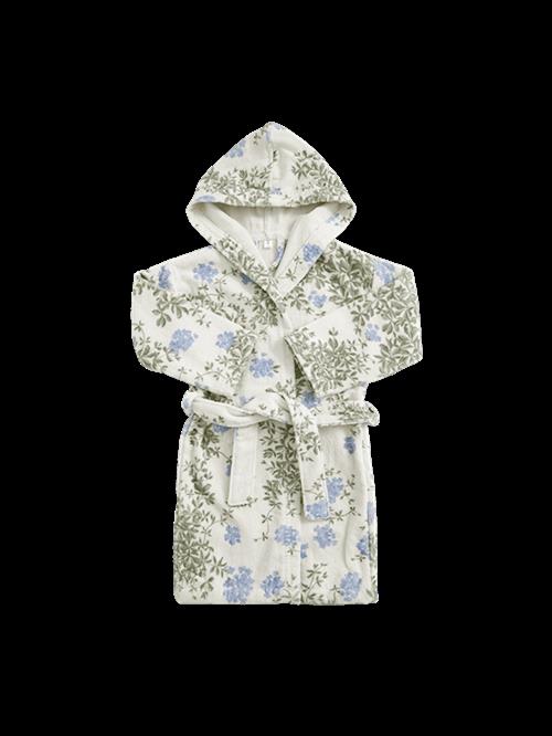 garbo&friends Terry Bathrobe Kids Plumbago Plumbago 5-6 Y  Blå  5-6 år  unisex