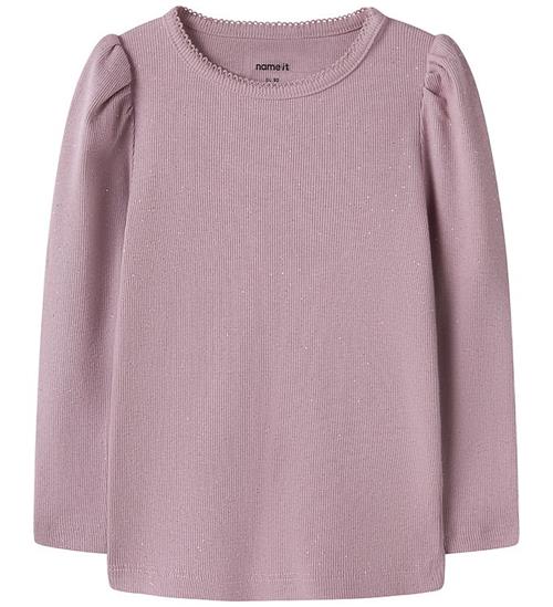 Name It Bluse - Rib - NmfRosally - Mauve Shadows