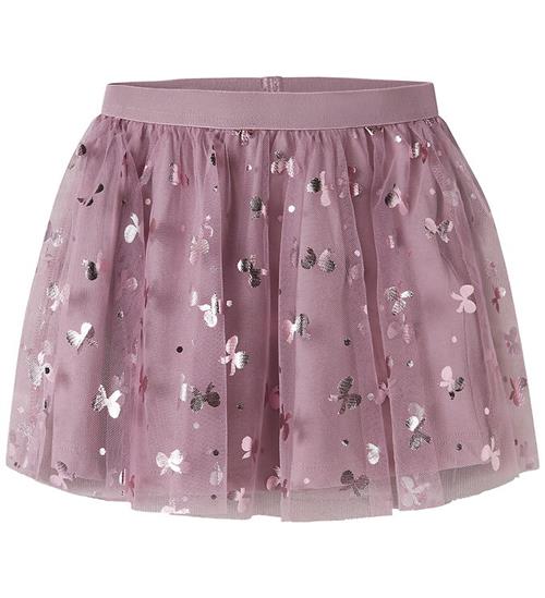 Name It Nederdel - Tyl - NmfRosally - Mauve Shadows