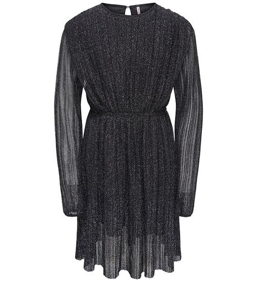 Kids Only Kjole - KogGlam - Black/Silver Lurex