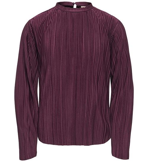Kids Only Bluse - KogRavenna - Plisse - Winetasting