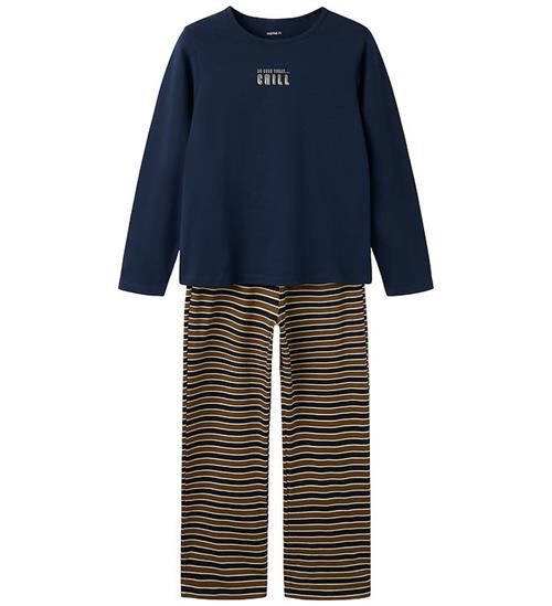 Name It Nattøj - 2-delt - NkmRobbiq - Navy Blazer/Sepia