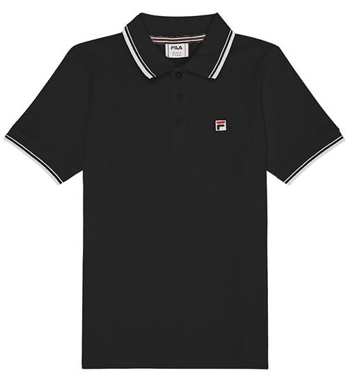Fila Polo - Piqué - Biella - Sort m. Logo