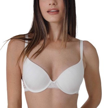 sassa BH Natural Stripe Padded Underwired Bra Benhvid viskose D 85 Dame