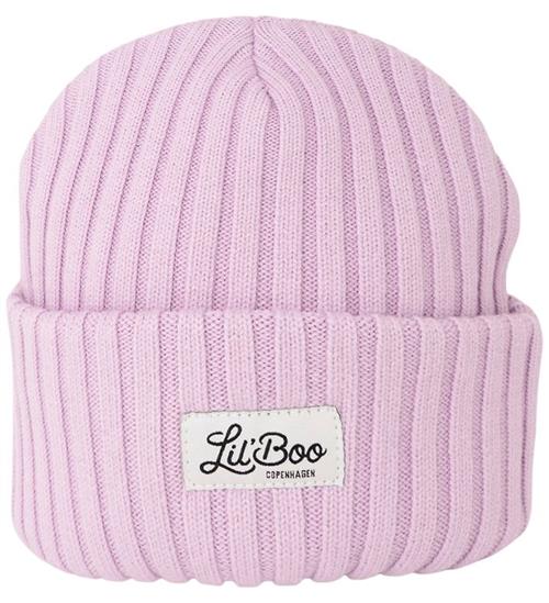 LilÂ´Boo Copenhagen Hue - Strik - Uld Beanie - Soft lavender