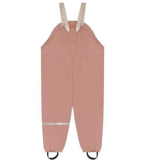 CeLaVi Regnbukser m. Seler/Fleece - PU - Burlwood