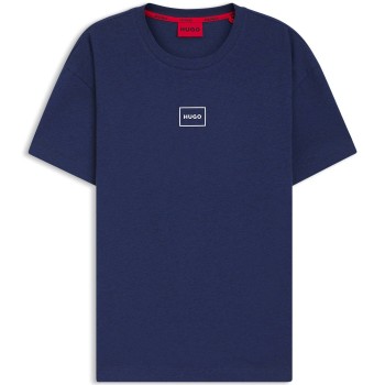 HUGO Laze T-Shirt D1 Mørkblå bomuld Medium Herre