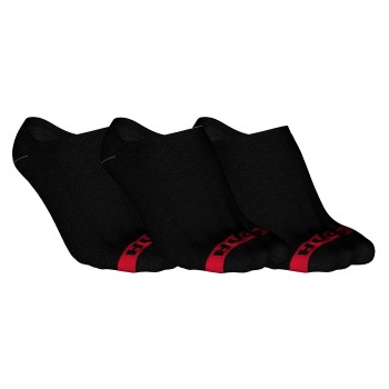 HUGO Strømper 6P Plush Tape Socks Sort bomuld Str 39/42