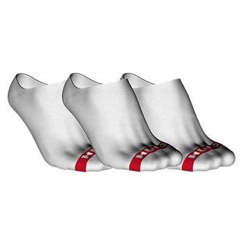 HUGO Strømper 6P Plush Tape Socks Hvid bomuld Str 43/46