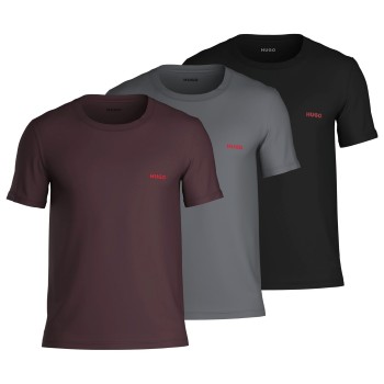 HUGO 3P Triplet T-Shirt D1 Flerfarvet bomuld Medium Herre
