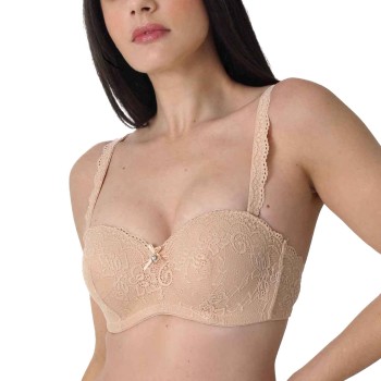 sassa BH Dirndl Lace Balconette Bra Beige polyamid D 95 Dame