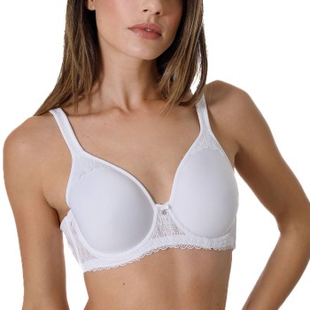 sassa BH Feminine Micro Spacer Bra Hvid polyamid F 95 Dame