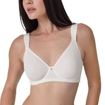 sassa BH Stripe Jacquard Minimizer Underwired Bra Benhvid polyamid F 100 Dame