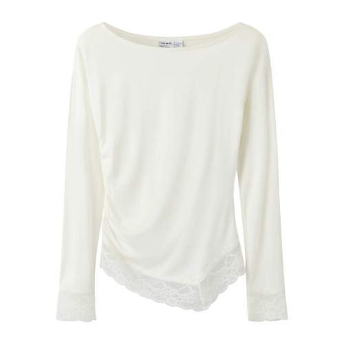 NAME IT Bluse Ollinda Cloud Dancer