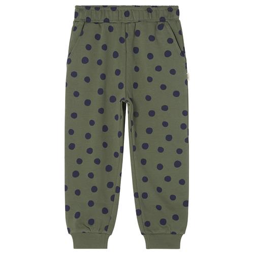 Kuling Valencia Sweatpants Forest Green Dots Forest Green Dots-110/116 cm  Grøn  110/116 cm  unisex