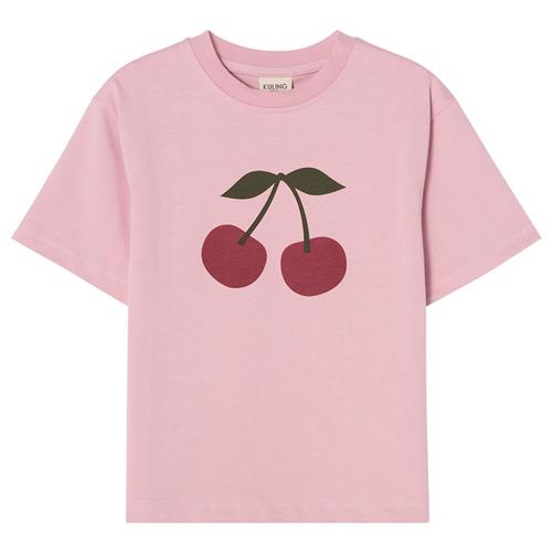 Kuling Granada SS T-Shirt Heavy Cotton Dusty Pink Cherry Dusty Pink Cherry-122/128 cm  Lyserød  122/128 cm  unisex