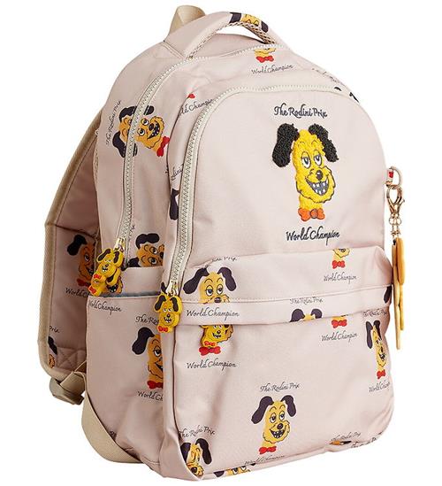 Mini Rodini Skoletaske - Prix AOP - Beige